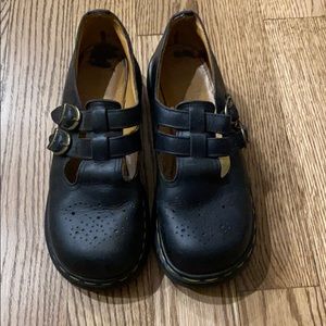 8065 smooth leather Mary Jane shoes